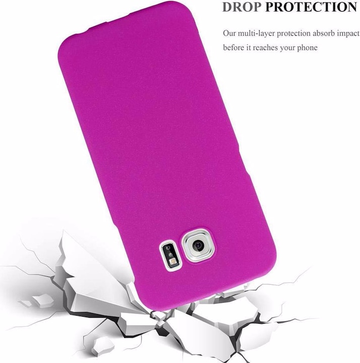 Actual product image Cadorabo Hard Cover Frosty Cover (Samsung Galaxy S6 Edge)