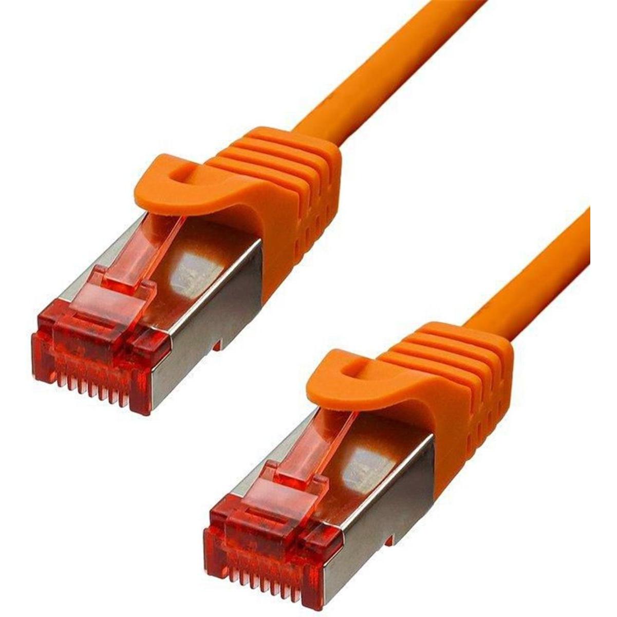 Thumbnail - ProXtend F/UTP CAT6 LSZH AWG 26 CU Orange 2M (F/UTP, CAT6, 2 m), Netzwerkkabel