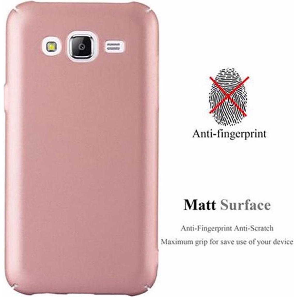 Thumbnail - Cadorabo Hard Cover Matt Metall Cover (Samsung Galaxy J5 (2015)), Smartphone Hülle, Rosa