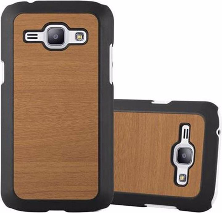 Productafbeelding Cadorabo Harde kaft Woody Cover (Samsung Galaxy J1)