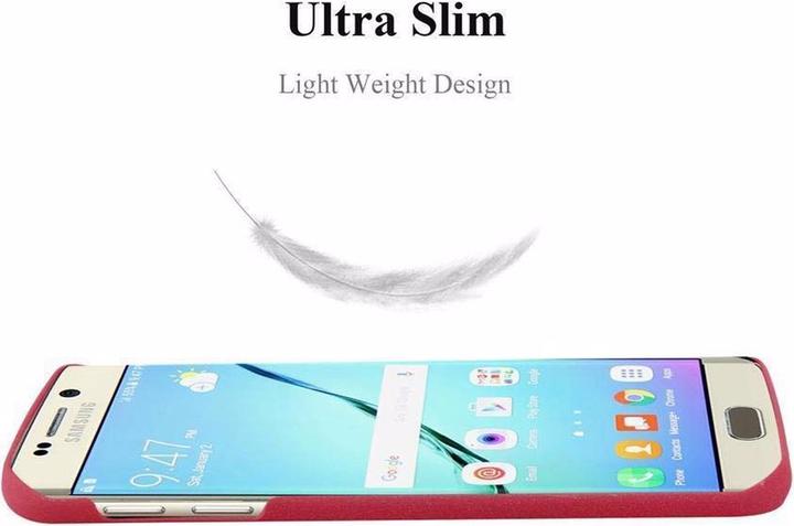Image du produit Cadorabo Couverture rigide Frosty Cover (Samsung Galaxy S6 Edge)