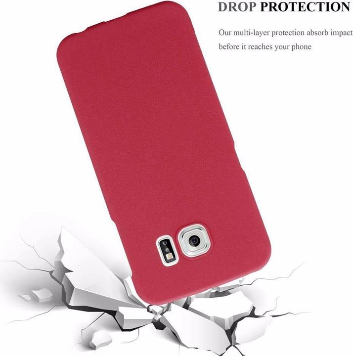 Image du produit Cadorabo Couverture rigide Frosty Cover (Samsung Galaxy S6 Edge)