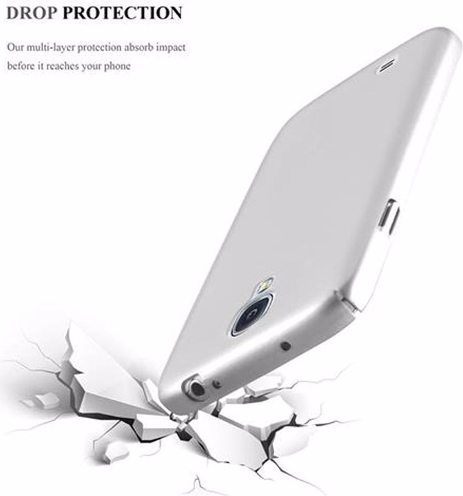 Actual product image Cadorabo Hard Cover Matt Metal Cover (Samsung Galaxy S4)