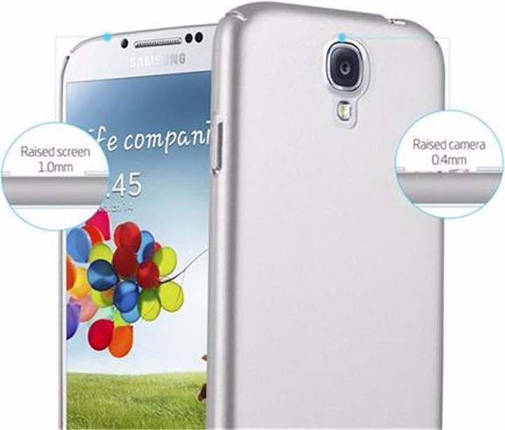 Actual product image Cadorabo Hard Cover Matt Metal Cover (Samsung Galaxy S4)
