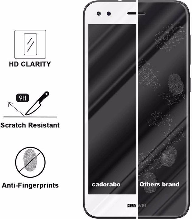 Immagine prodotto Cadorabo Vetro di protezione del display a schermo intero (1 Pezzo/i, Huawei Y6 Pro (2017))