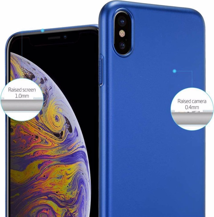 Produktbild Cadorabo Hard Cover Matt Metall Cover (Apple iPhone XS Max)