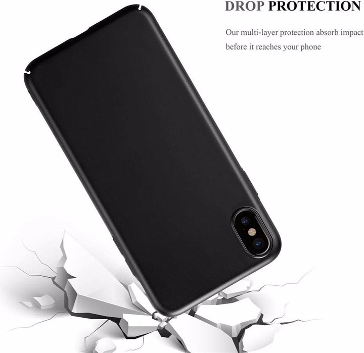 Produktbild Cadorabo Hard Cover Matt Metall Cover (Apple iPhone XS Max)