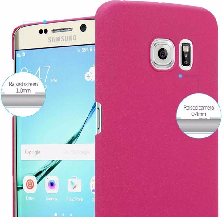 Actual product image Cadorabo Hard Cover Frosty Cover (Samsung Galaxy S6 Edge)