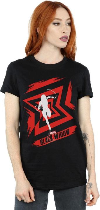 Produktbild Black Widow Film Icon Run Baumwolle Boyfriend TShirt (XXL)