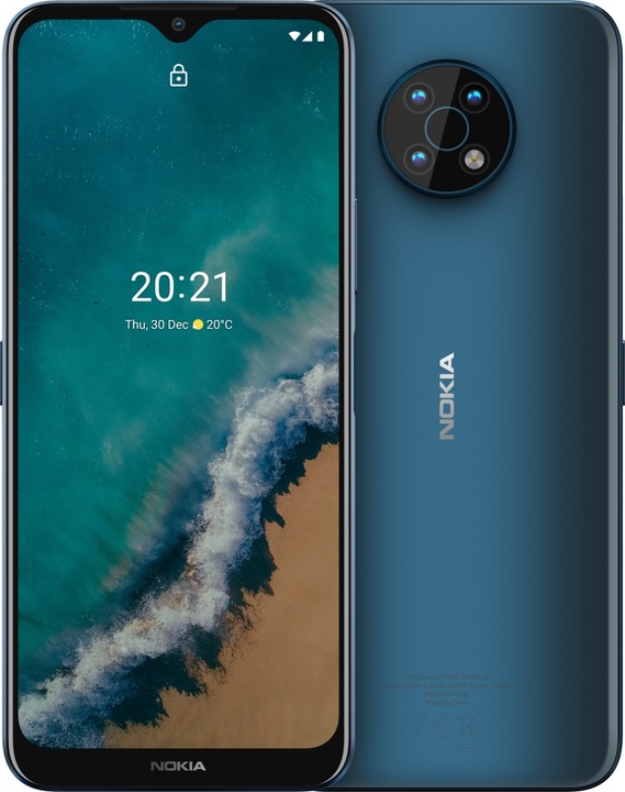 Produktbild Nokia G50 (64 GB, Ocean Blue, 6.82", Dual SIM, 48 Mpx, 5G)