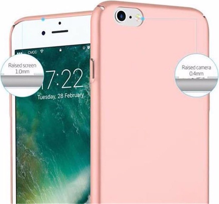 Produktbild Cadorabo Hard Cover Matt Metall Cover (Apple iPhone 6 Plus)