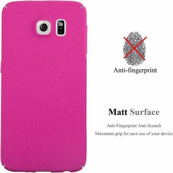 Image du produit Cadorabo Couverture rigide Frosty Cover (Samsung Galaxy S6)