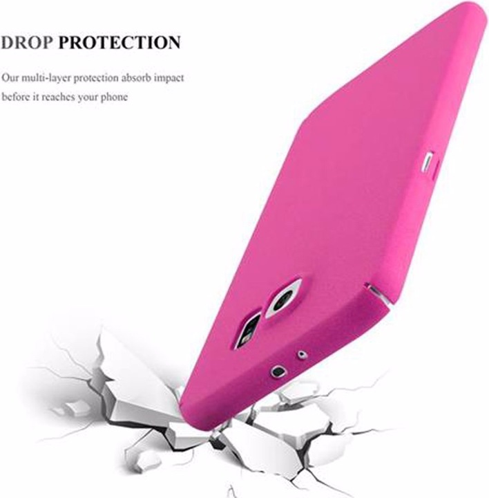 Image du produit Cadorabo Couverture rigide Frosty Cover (Samsung Galaxy S6)