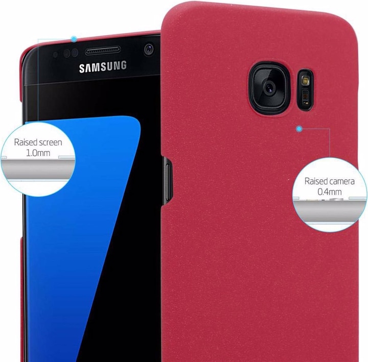 Actual product image Cadorabo Hard Cover Frosty Cover (Samsung Galaxy S7 Edge)