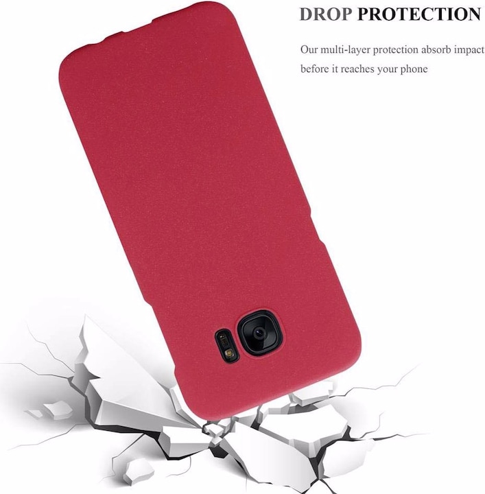 Actual product image Cadorabo Hard Cover Frosty Cover (Samsung Galaxy S7 Edge)