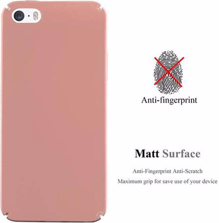 Produktbild Cadorabo Hard Cover Matt Metall Cover (Apple iPhone 5)