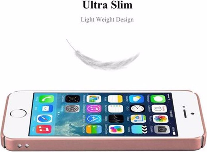 Produktbild Cadorabo Hard Cover Matt Metall Cover (Apple iPhone 5)