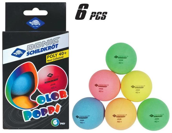 Produktbild Donic Schildkröt Color (6 Stk.)