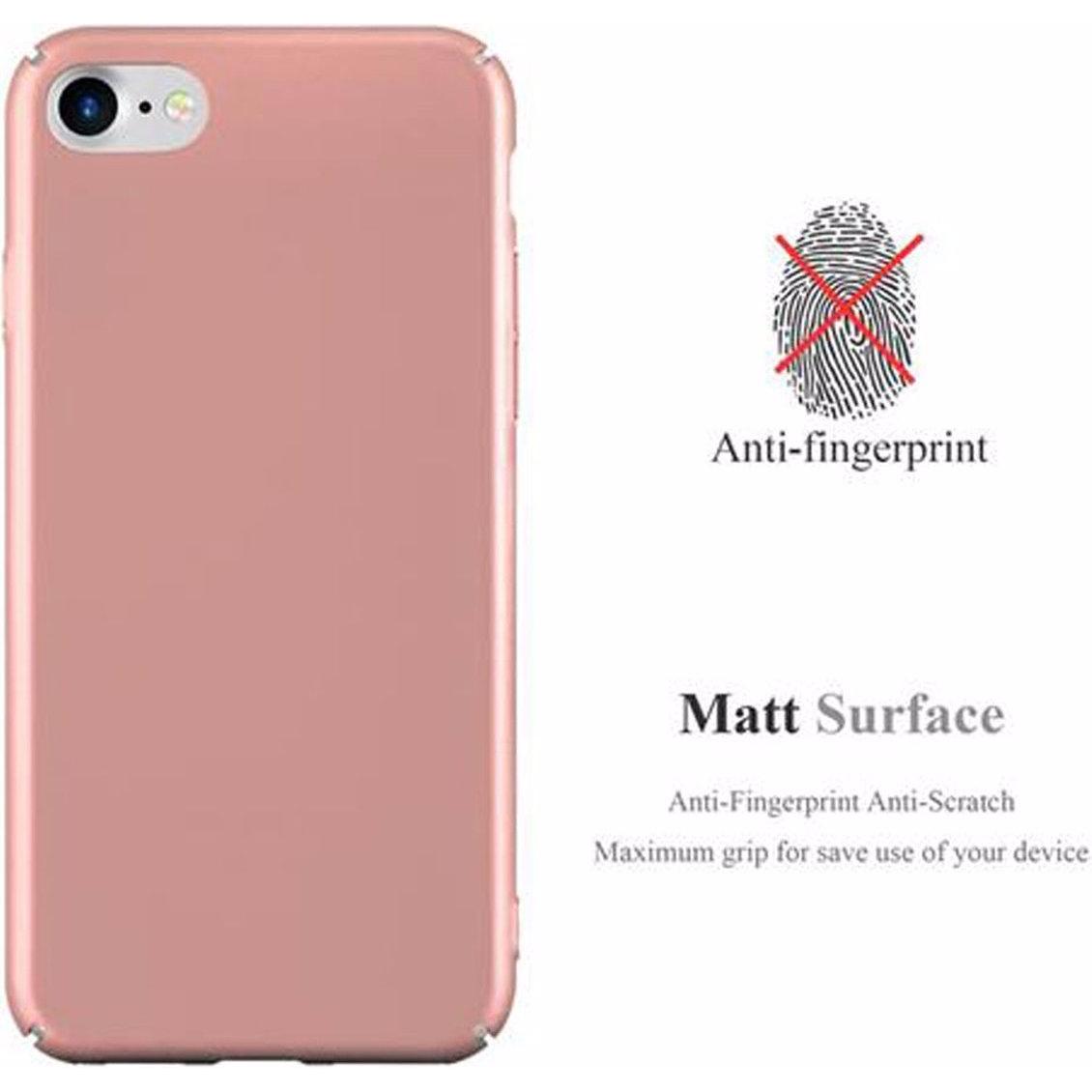 Thumbnail - Cadorabo Hard Cover Matt Metall Cover (Apple iPhone 8, Apple iPhone SE (2nd Gen), Apple iPhone 7), Smartphone Hülle, Ros...