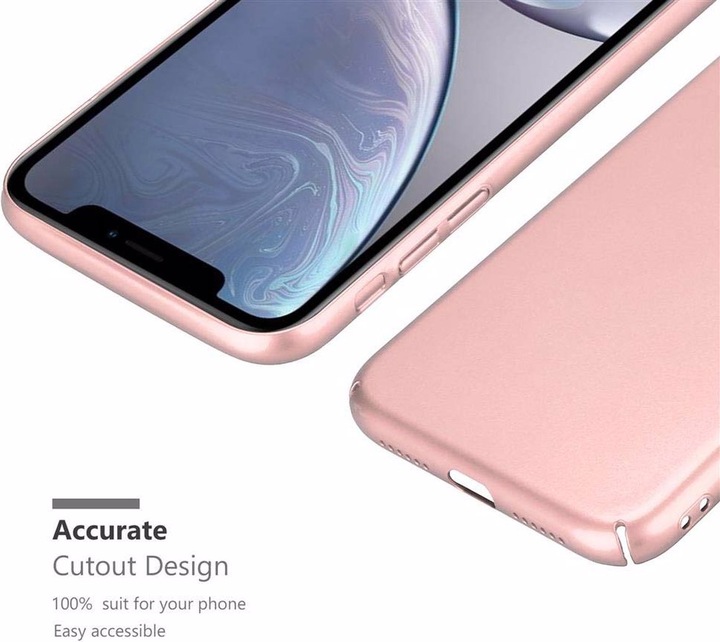 Produktbild Cadorabo Hard Cover Matt Metall Cover (Apple iPhone XR)