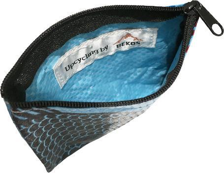 Actual product image Bekos Upcycling - Lunchbag aus recycelten Fischfuttersäcke leuchtgrün