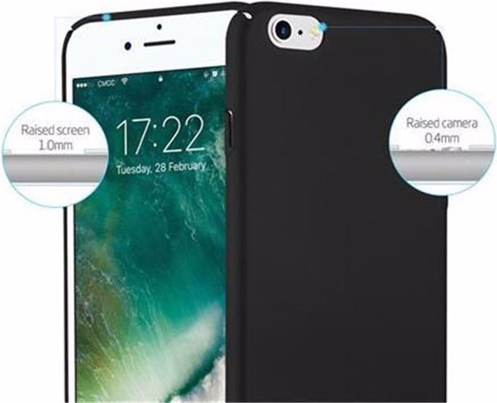 Produktbild Cadorabo Hard Cover Matt Metall Cover (Apple iPhone 6 Plus)