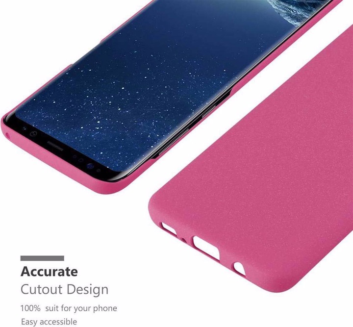 Image du produit Cadorabo Couverture rigide Frosty Cover (Samsung Galaxy S8+)