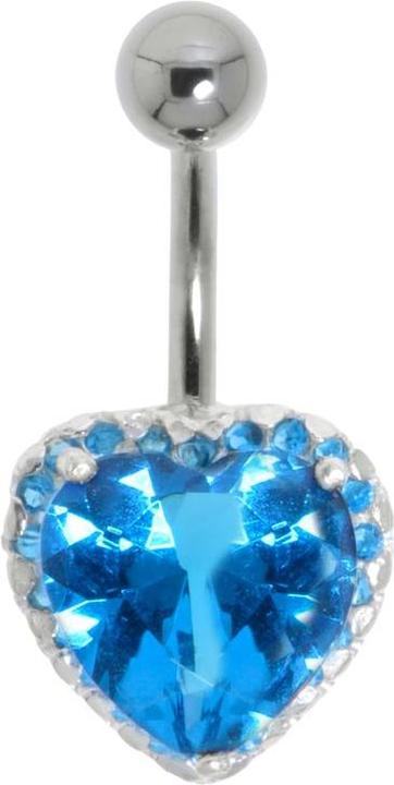 Produktbild Bijouteria Bauchpiercing (Edelstahl, Kristall, Silber 925)