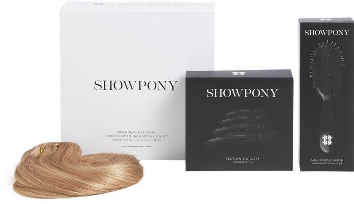 Image du produit Showpony - 20" 7 Pieces Clip In Boxset- Warm Salted Caramel Ombre (Caramel chaud salé Ombre)