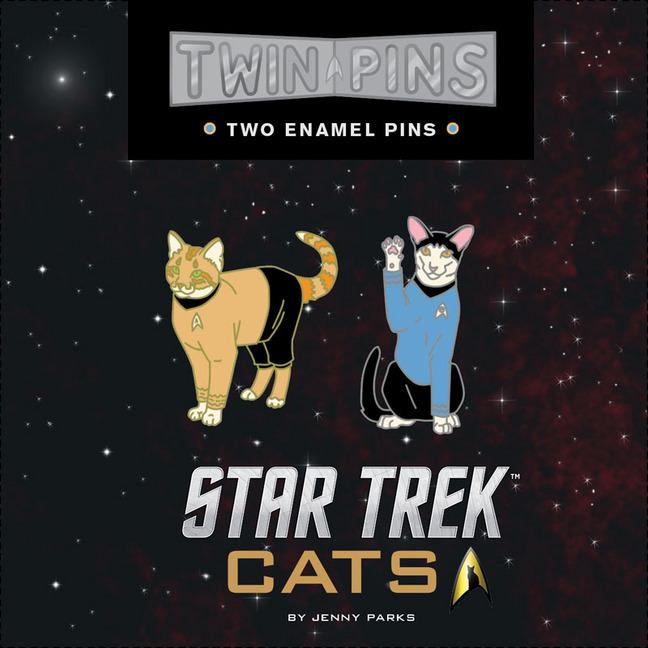 Abrams & Chronicle Parks:Star Trek Cats Twin Pins