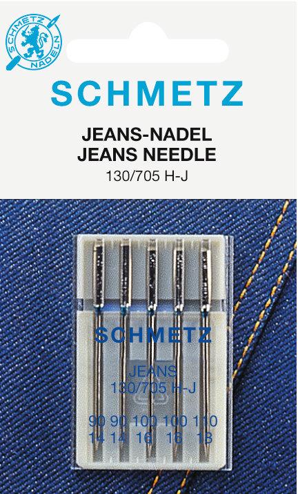 Schmetz Nähmaschinennadeln Jeans Stärke 90-110 5 St