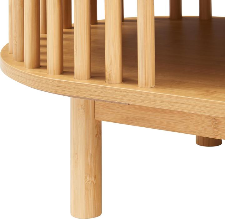 Immagine prodotto En.Casa Fernsehtisch Jarvenpaa 140x40x50 cm Bambus (140 x 40 x 50 cm)