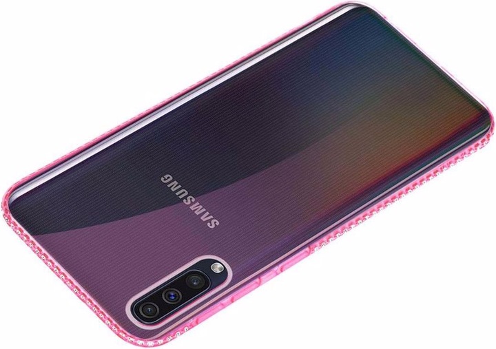 Produktbild Cadorabo TPU Ultra Slim Strass Cover (Samsung Galaxy A50)