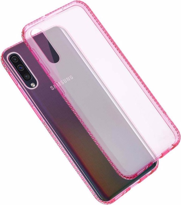Produktbild Cadorabo TPU Ultra Slim Strass Cover (Samsung Galaxy A50)