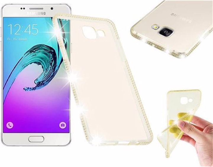 Produktbild Cadorabo TPU Ultra Slim Strass Cover (Samsung Galaxy A5 (2016))
