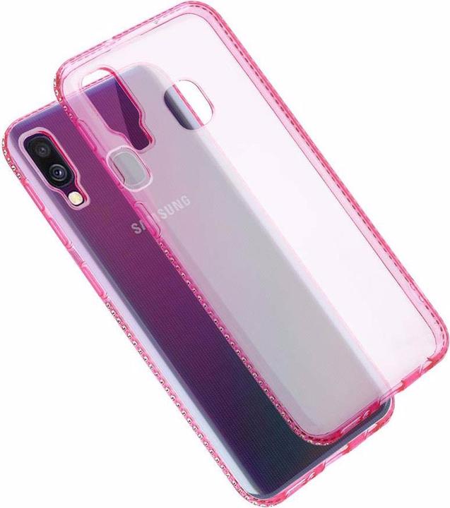 Produktbild Cadorabo TPU Ultra Slim Strass Cover (Samsung Galaxy A40)