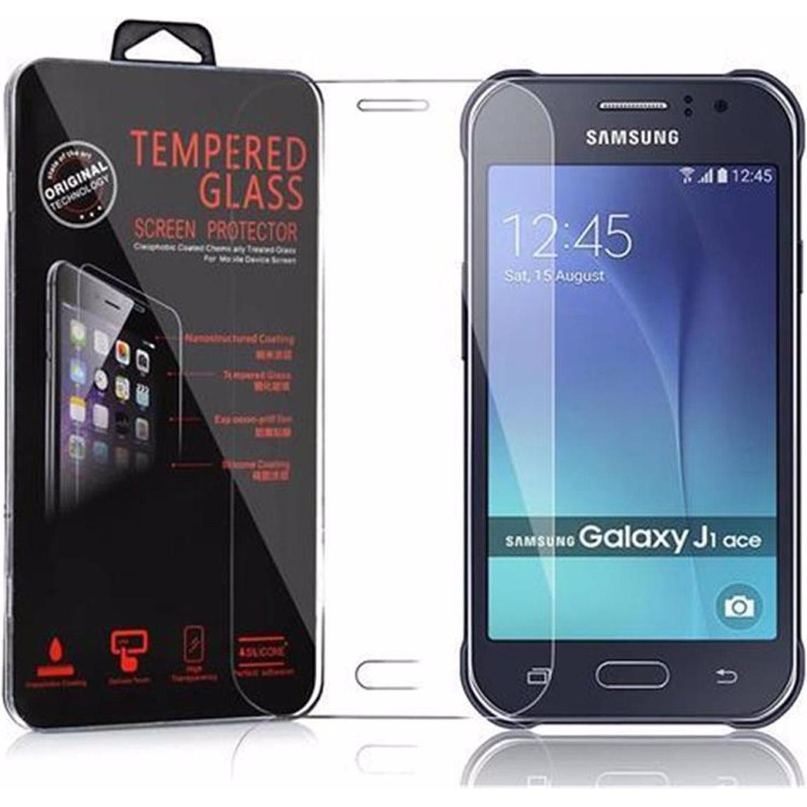 Thumbnail - Cadorabo Displayschutzglas (1 Stück, Samsung Galaxy J1 Ace), Smartphone Schutzfolie, Transparent
