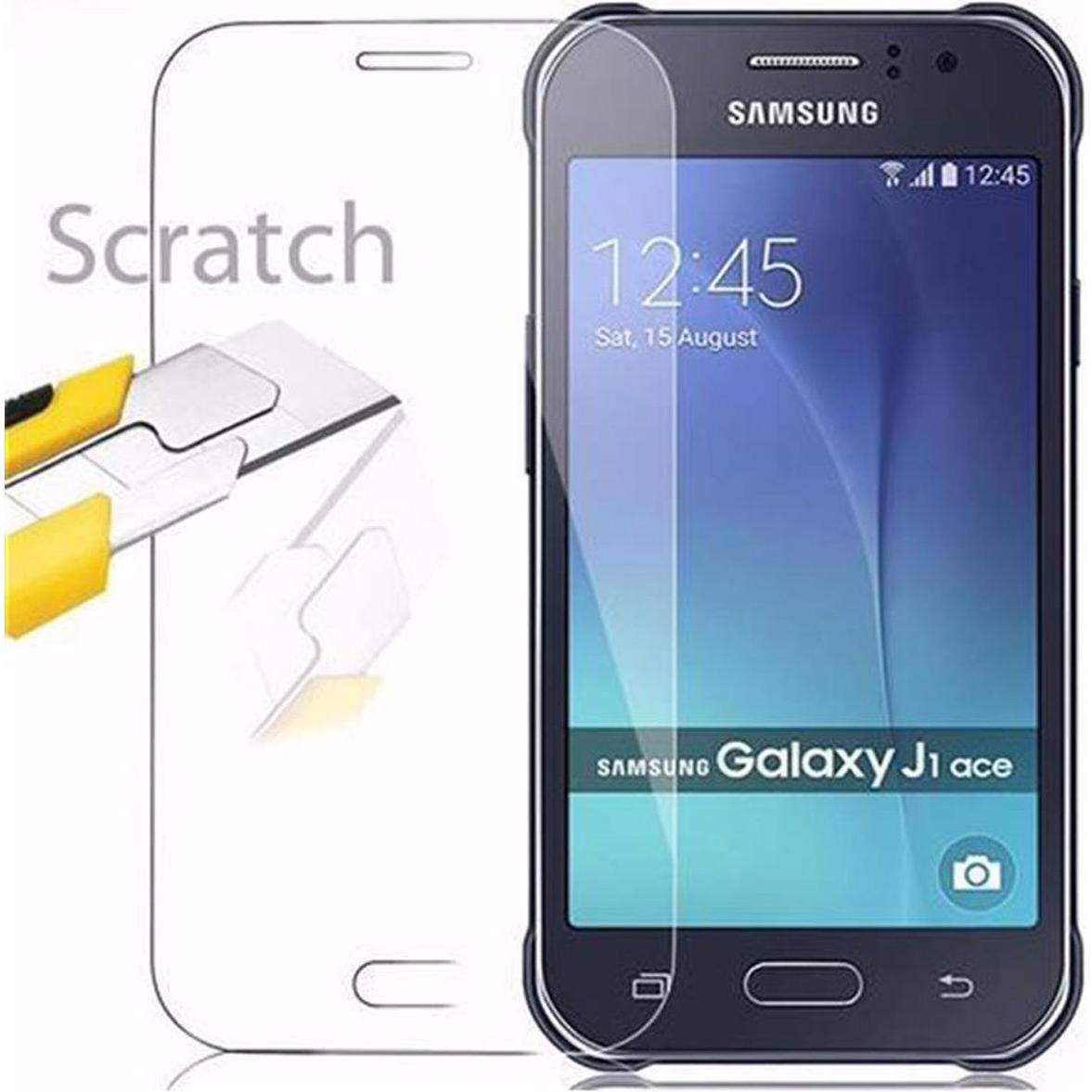 Thumbnail - Cadorabo Displayschutzglas (1 Stück, Samsung Galaxy J1 Ace), Smartphone Schutzfolie, Transparent