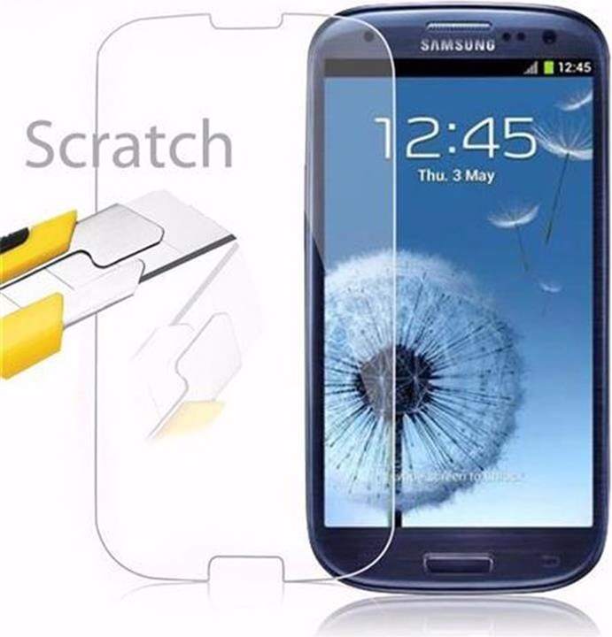 Actual product image Cadorabo Display protection glass (1 Piece, Samsung Galaxy S3, Samsung Galaxy S3 Neo)