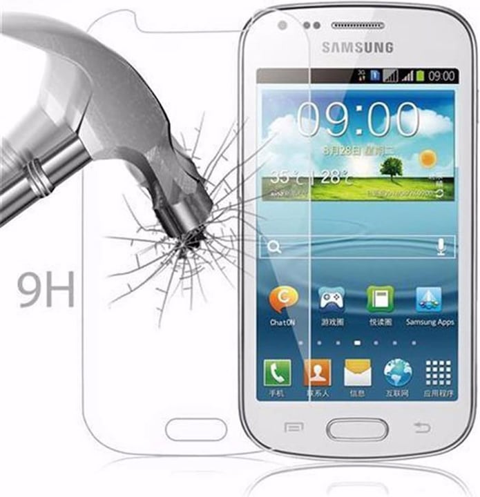 Actual product image Cadorabo Display protection glass (1 Piece, Samsung Galaxy Trend Duos)