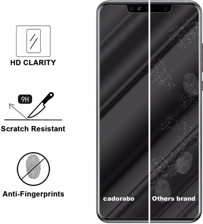 Actual product image Cadorabo Display protection glass (1 Piece, Mate 20 Pro)
