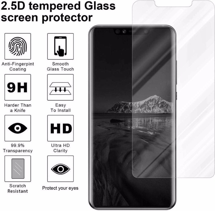 Produktbild Cadorabo Displayschutzglas (1 Stück, Huawei Mate 20 Pro)