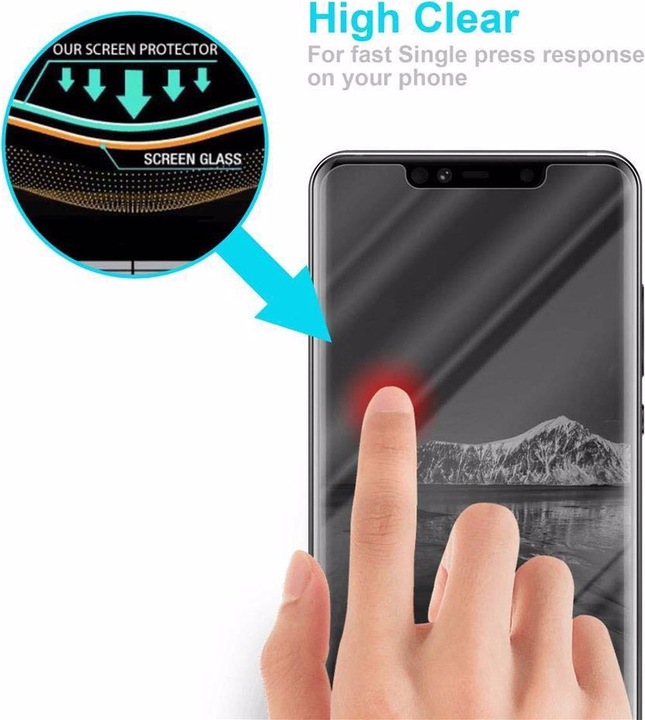 Produktbild Cadorabo Displayschutzglas (1 Stück, Huawei Mate 20 Pro)