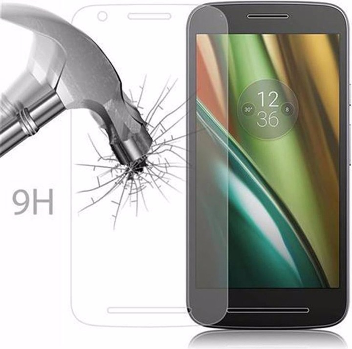 Actual product image Cadorabo Display protection glass (1 Piece, Motorola Moto E3)