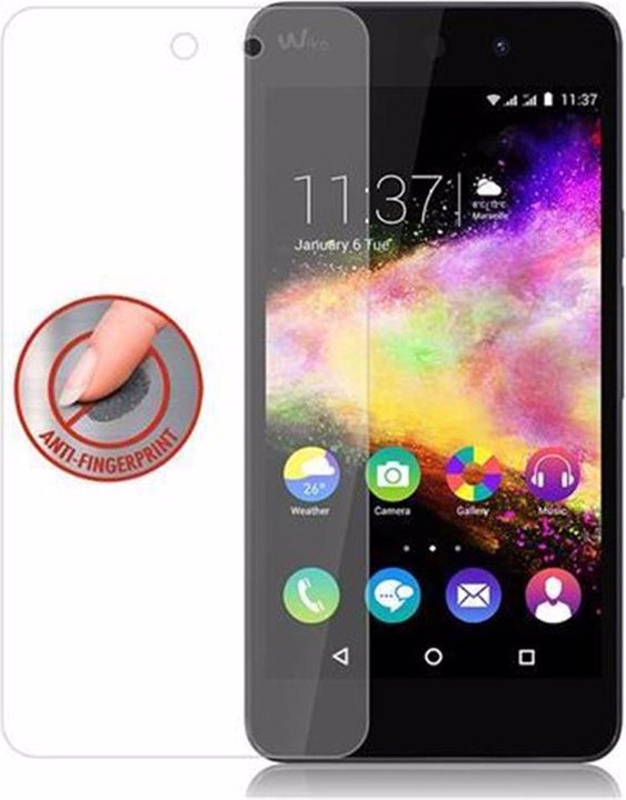 Productafbeelding Cadorabo Glas ter bescherming van het scherm (1 Stuk, Wiko Regenboog UP)