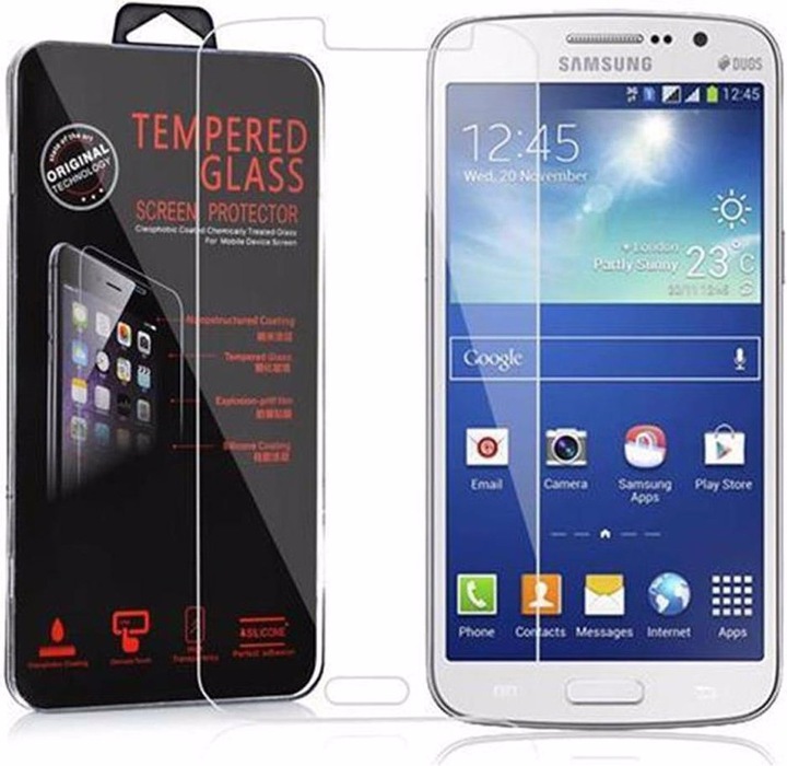 Actual product image Cadorabo Display protection glass (1 Piece, Samsung Galaxy Grand 2)