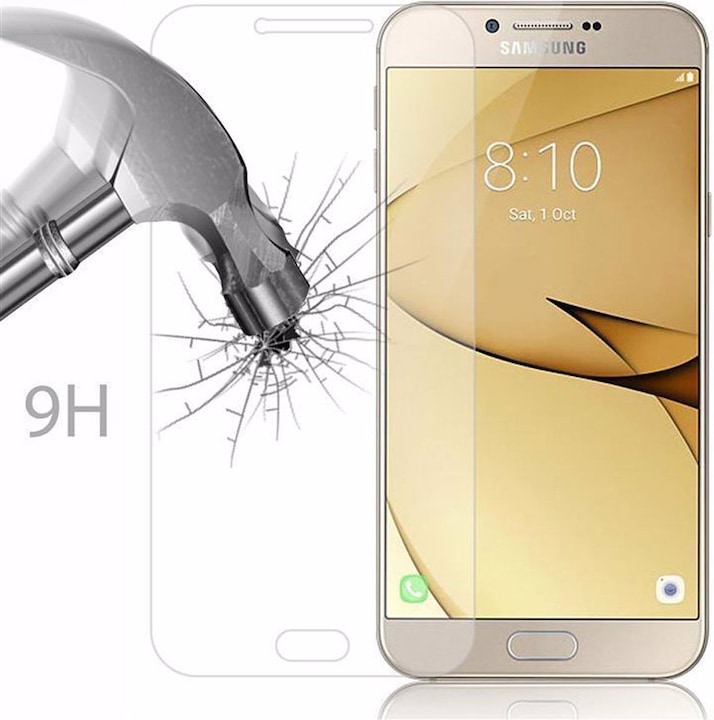 Actual product image Cadorabo Display protection glass (1 Piece, Samsung Galaxy A8 (2016))