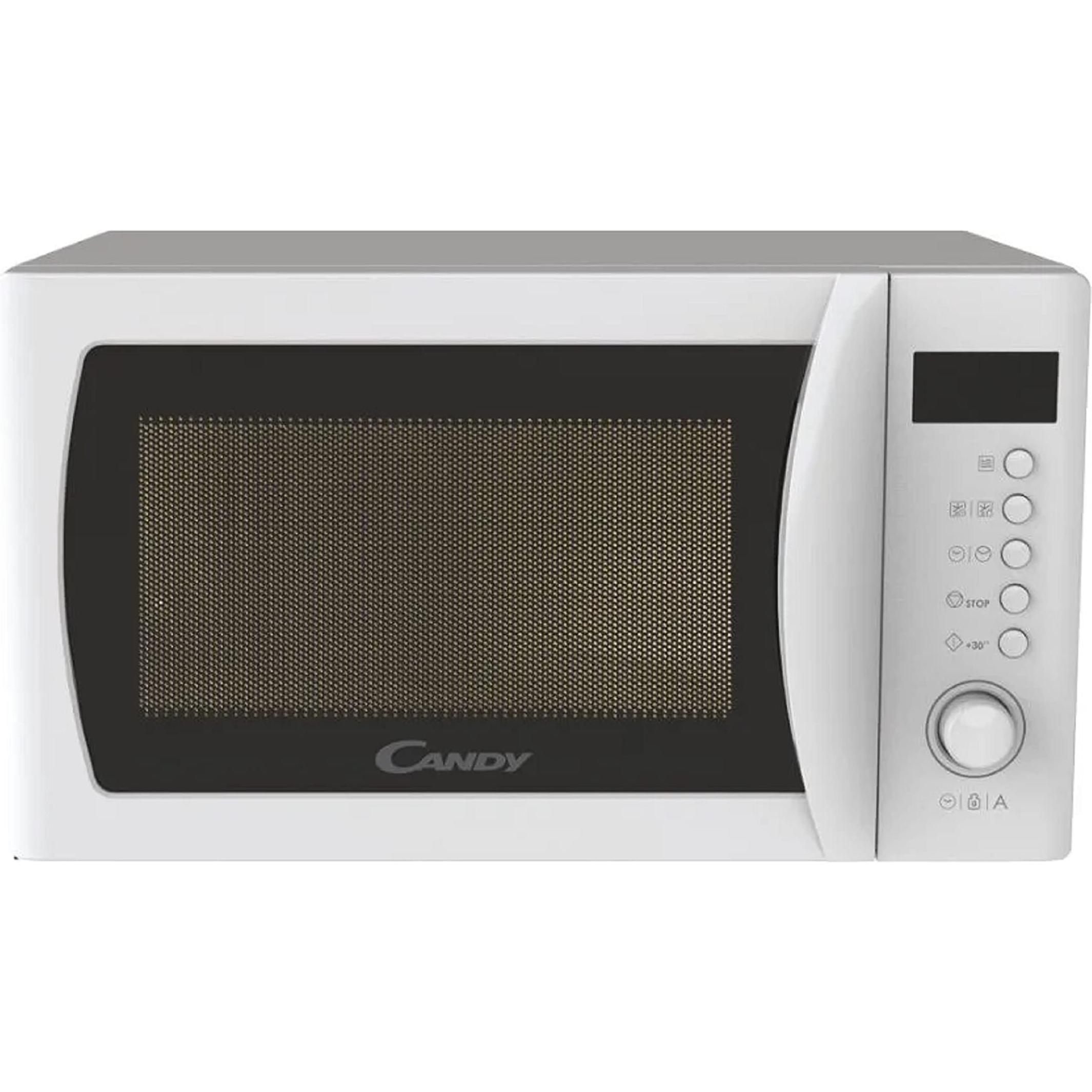 Candy CMWA20SDLW Microwave oven, Freestanding, Capacity 20 L, 700 W, White, Mikrowelle, Weiss