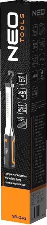 Immagine prodotto Neo Lampada da officina a batteria 600 lm SMD (600 lm)