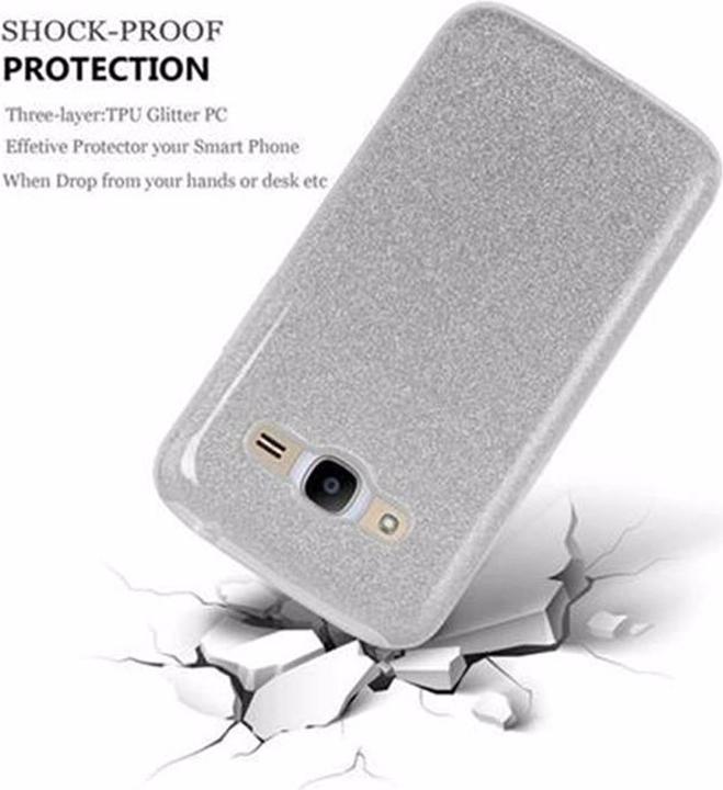 Image du produit Cadorabo Couverture TPU scintillante (3 pièces) (Samsung Galaxy J2 2016)